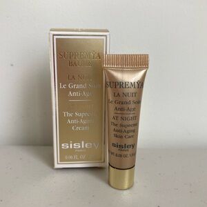 5/$25 Sisley Supremÿa La Nuit Anti-Aging Cream 2ml BNIB RV$39